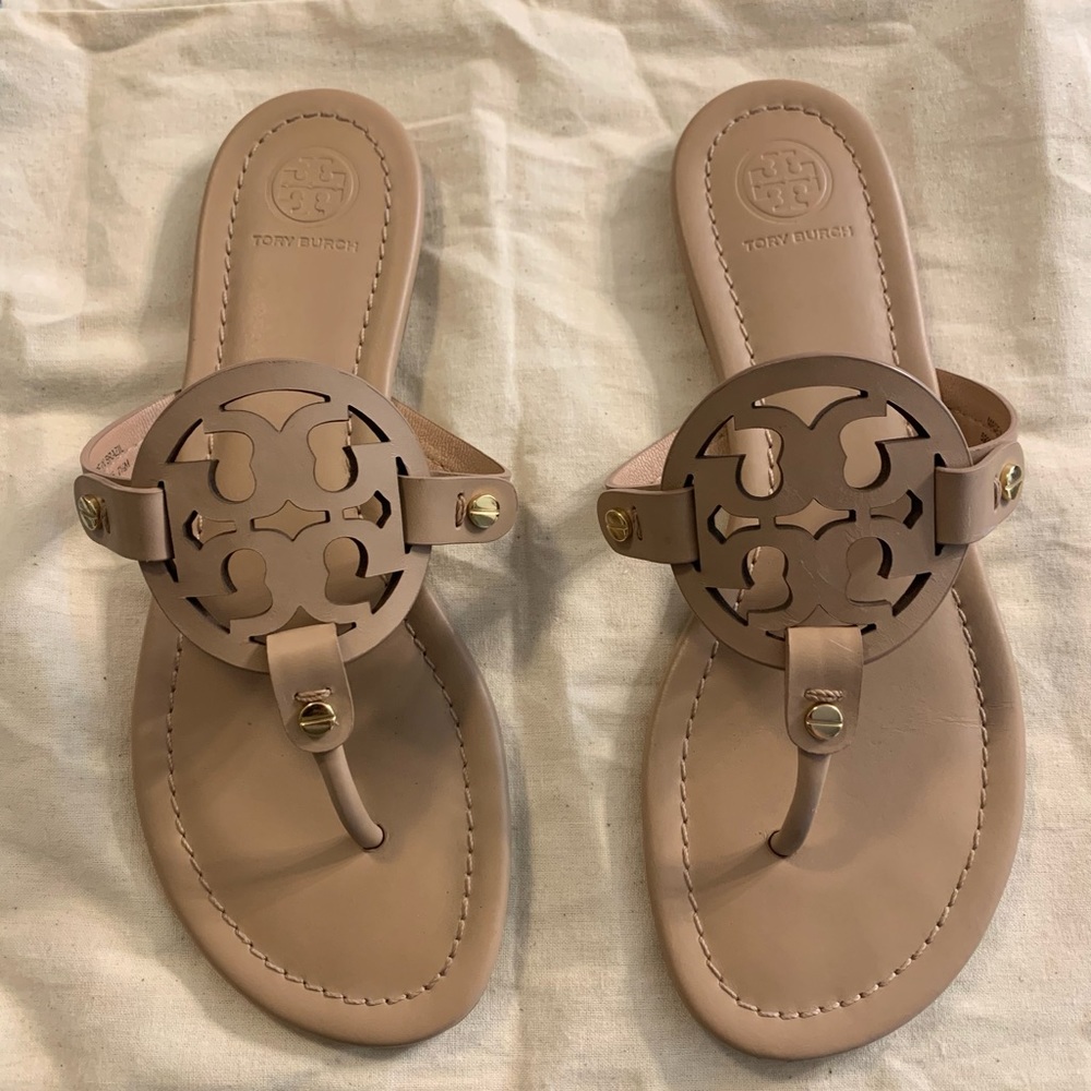 Tory Burch Miller Sandals - Makeup